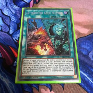 妨げられた壊獣の眠り EUシク