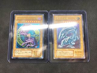 【レリーフ2枚セット】ブラックマジシャン　青眼の白龍