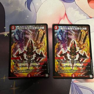 瞬閃と疾駆と双撃の決断