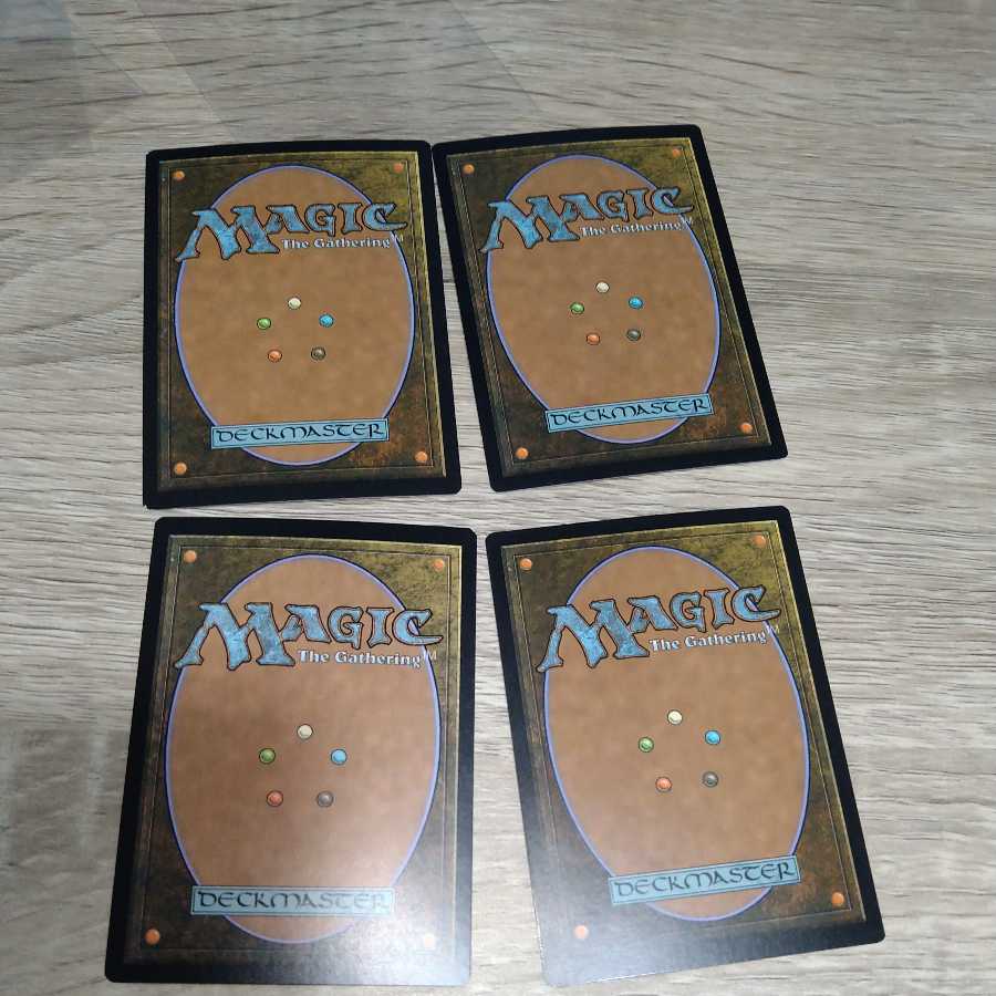 Field of Ruin first edition foil English set of 4