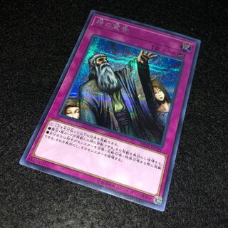 遊戯王 美品 未使用 神の宣告 シークレット シク レジェンドコレクション