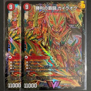 覇闘将龍剣 ガイオウバーン｜勝利の覇闘 ガイラオウ　　2枚