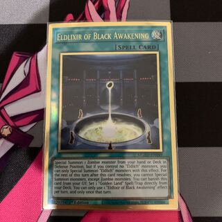 [Yu-Gi-Oh! English] Eldlixir of Black Awakening Pre-Gol