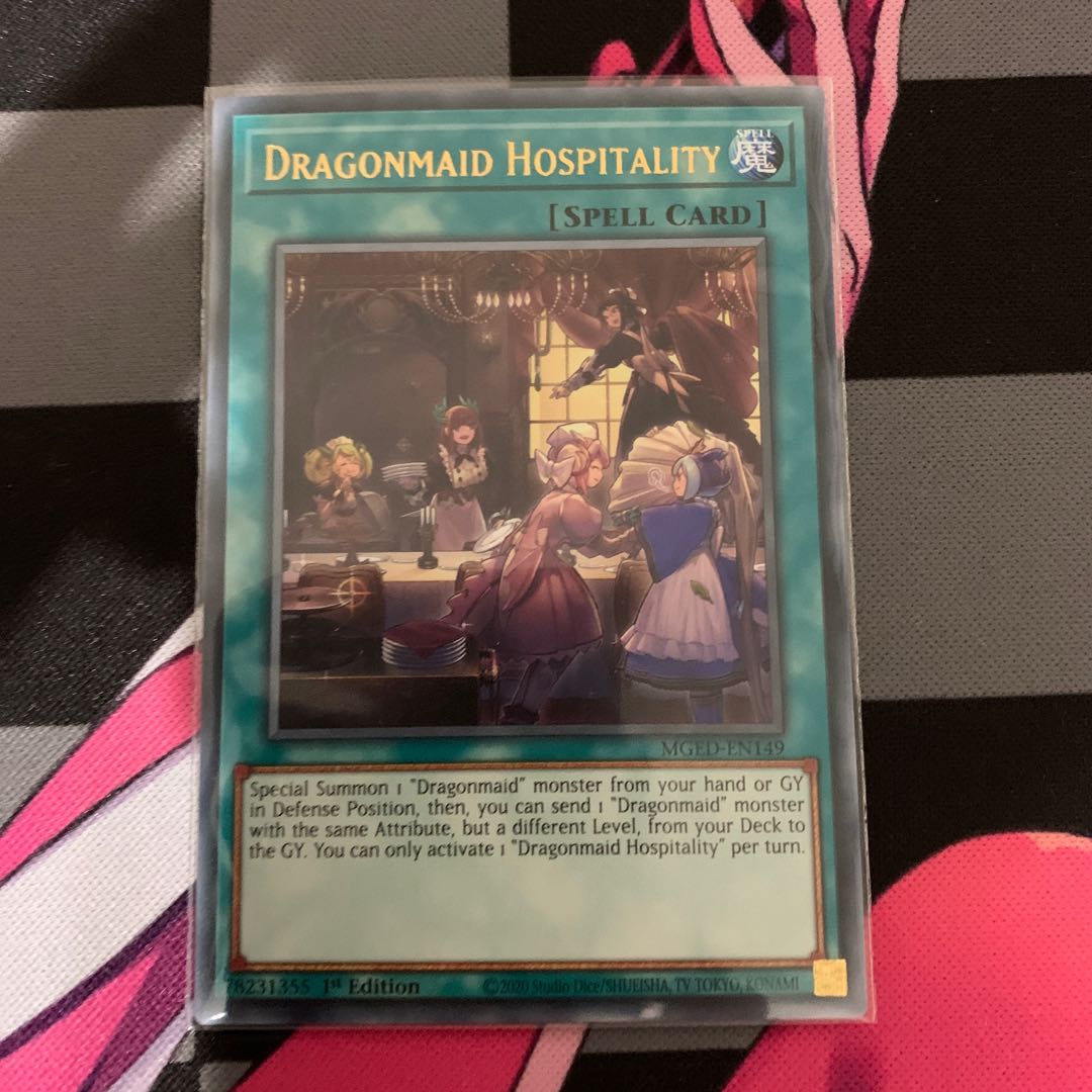 【遊戯王英語版】ドラゴンメイドのお心づくし　プレゴル