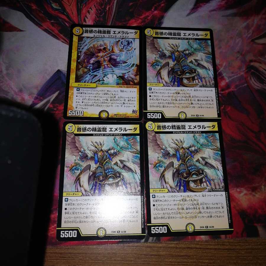 エメラルーダ 4枚セット