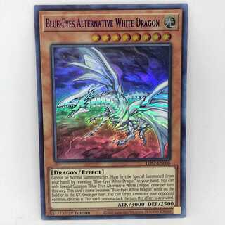Yu-Gi-Oh English Blue-Eyes Alternative White Dragon 1st LDS2 Purple Rare Purple Rare Ultra