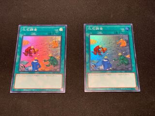 化石調査 スーパーレア　SR 2枚