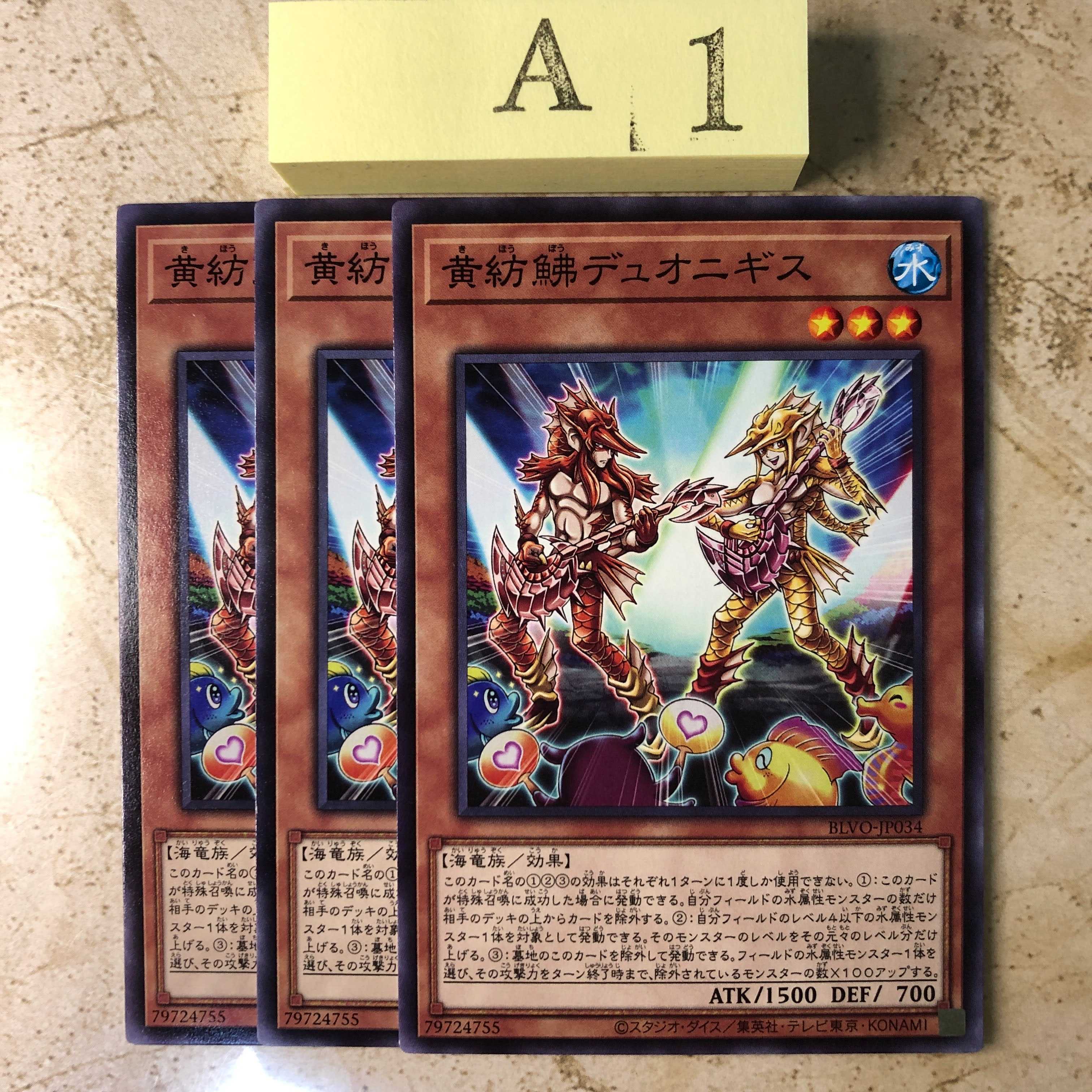 A1-KT143　黄紡鮄デュオニギス ノーマル