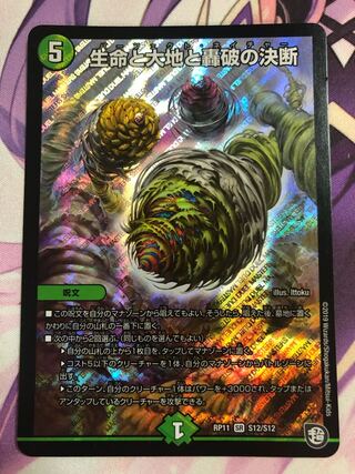 生命と大地と轟破の決断