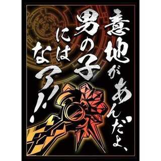 スリーブを探しています。　スクライド　意地があんだよ、男の子にはなァ！！
