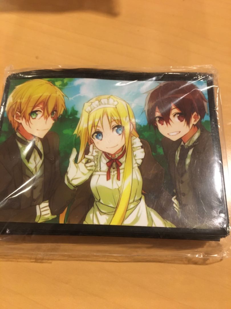 Sao アリシゼーション キリト アリス ユージオ スリーブ 混沌の女神様の通販 タイガー Magi トレカ専用フリマアプリ