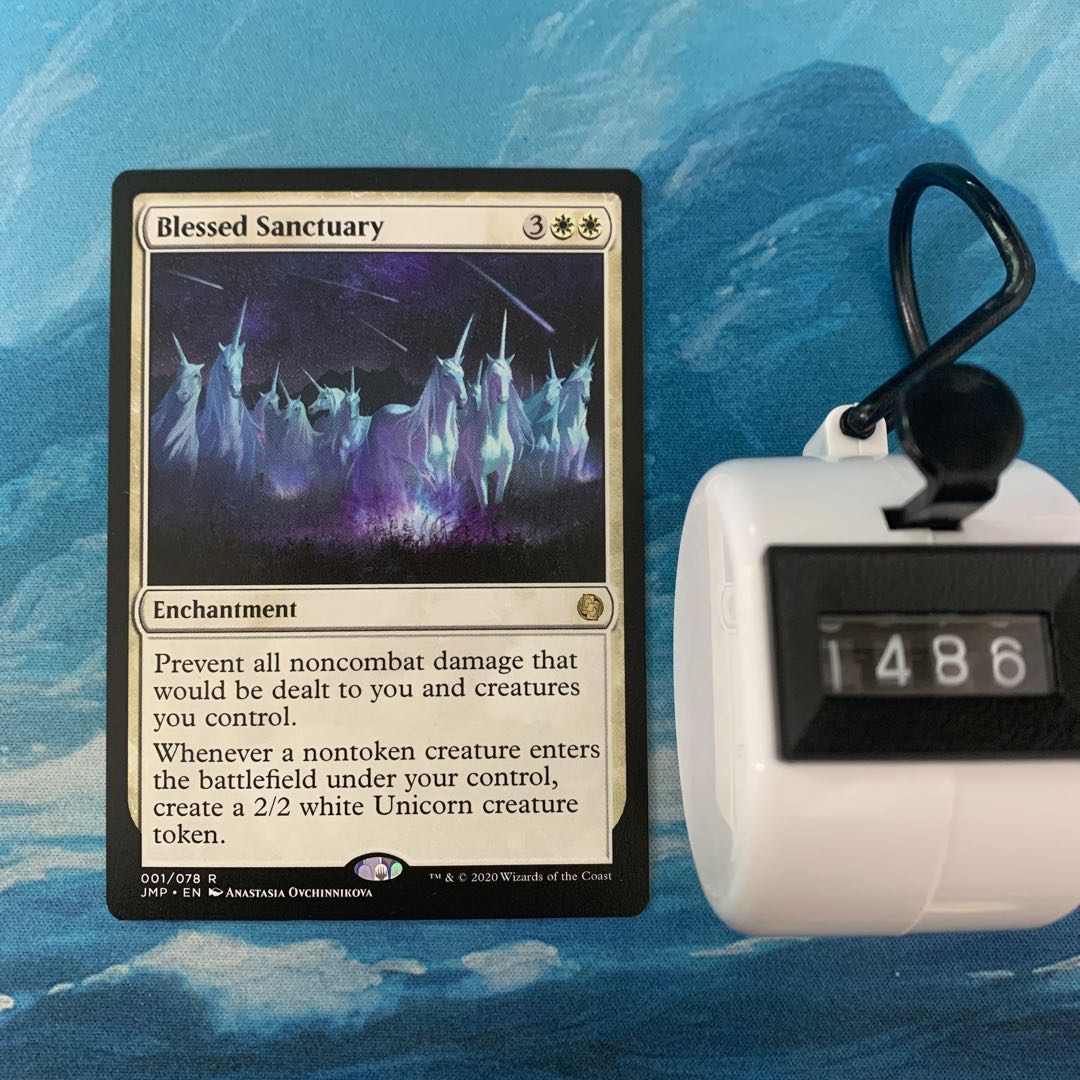 MTG 4-card Blessed Sanctuary