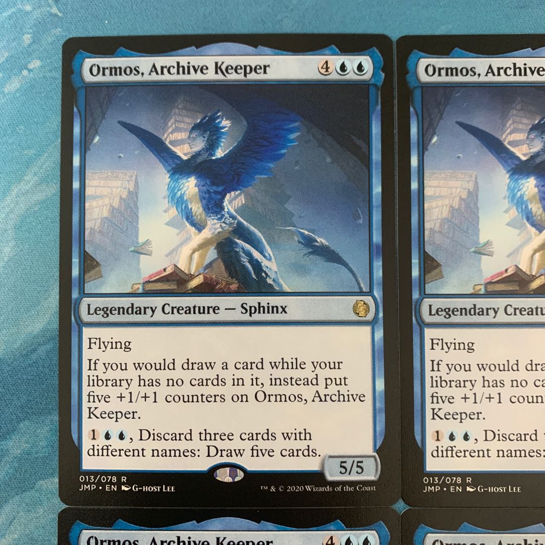 MTG 4-card Ormos, Archive Keeper