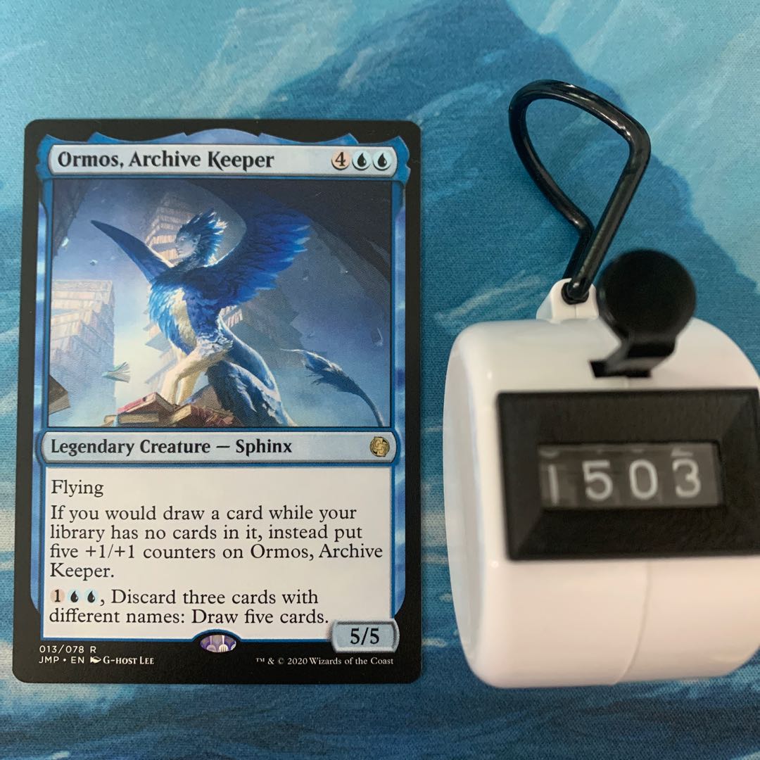 MTG 4-card Ormos, Archive Keeper
