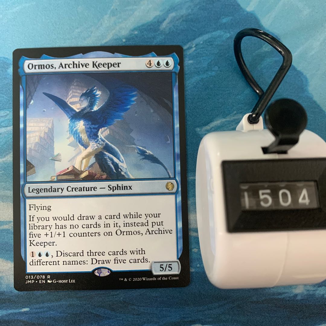 MTG 4-card Ormos, Archive Keeper