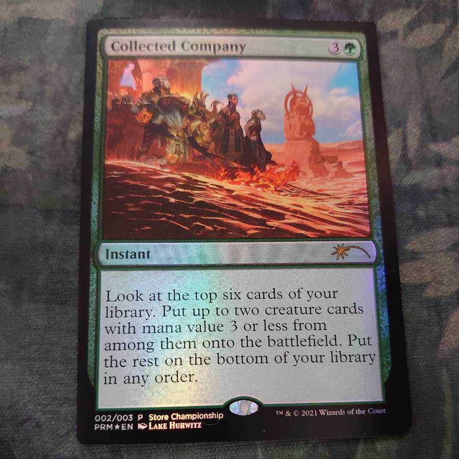 集合した中隊 ストアチャンピオンシップ プロモFoil