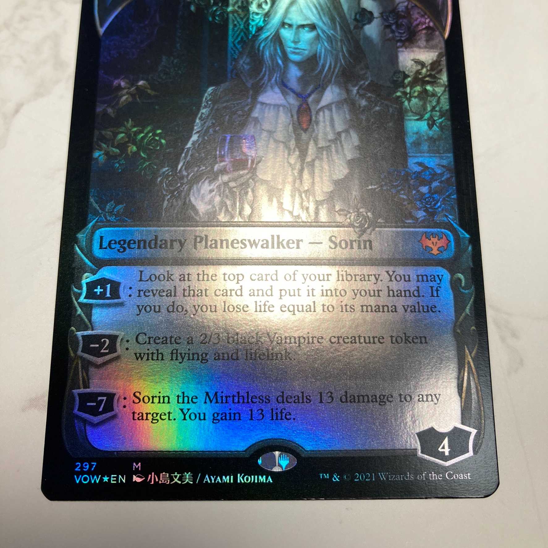 NM Sorin the Mirthless/Sorin English Showcase Small Island Fumimi