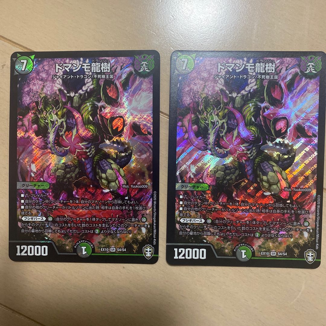 ドマンモ龍樹　2枚