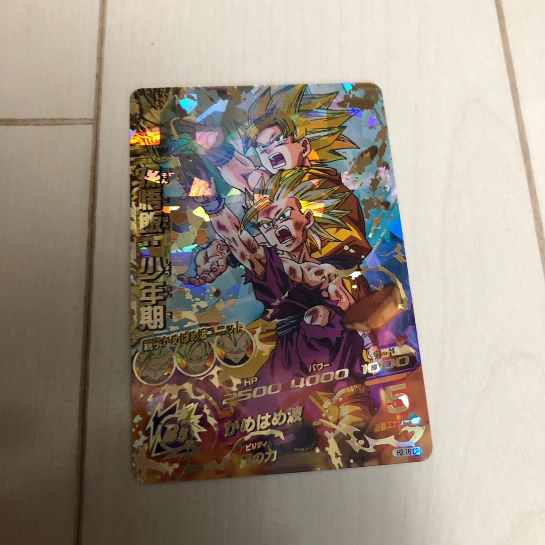 孫悟飯少年期再録 1枚