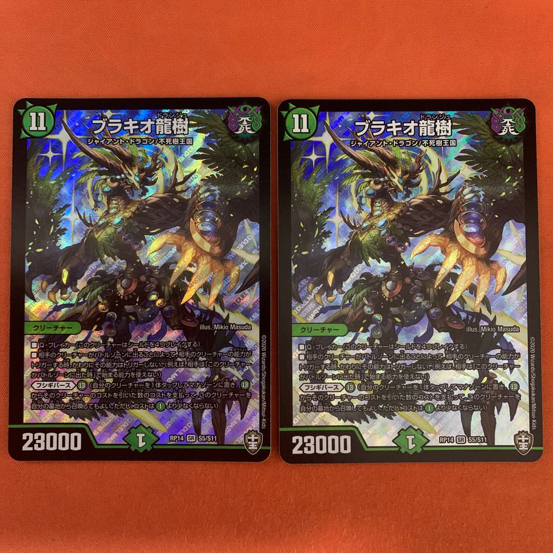ブラキオ龍樹 2枚