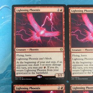 MTG 4 cards Lightning Phoenix