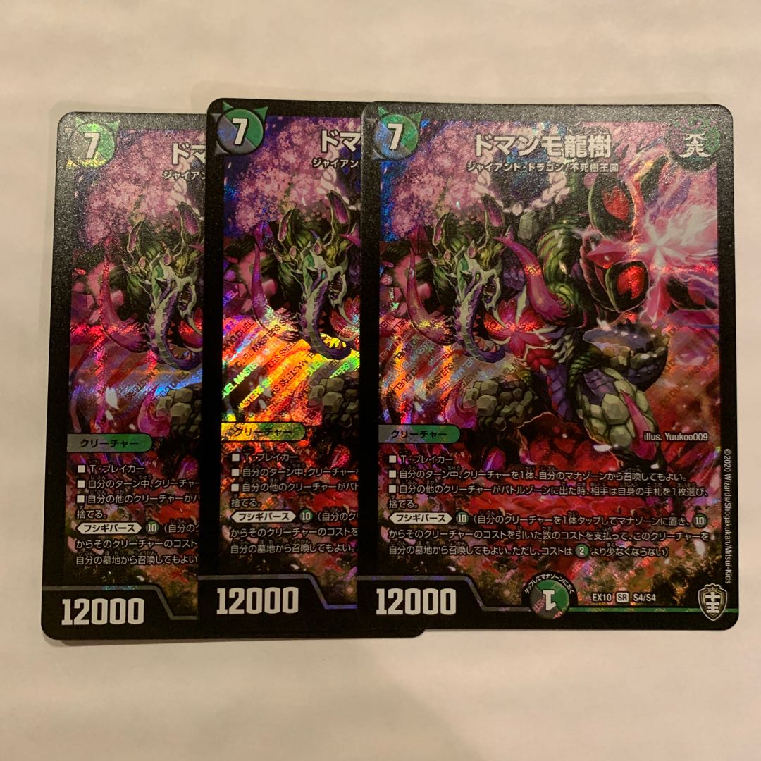 ドマンモ龍樹 3枚