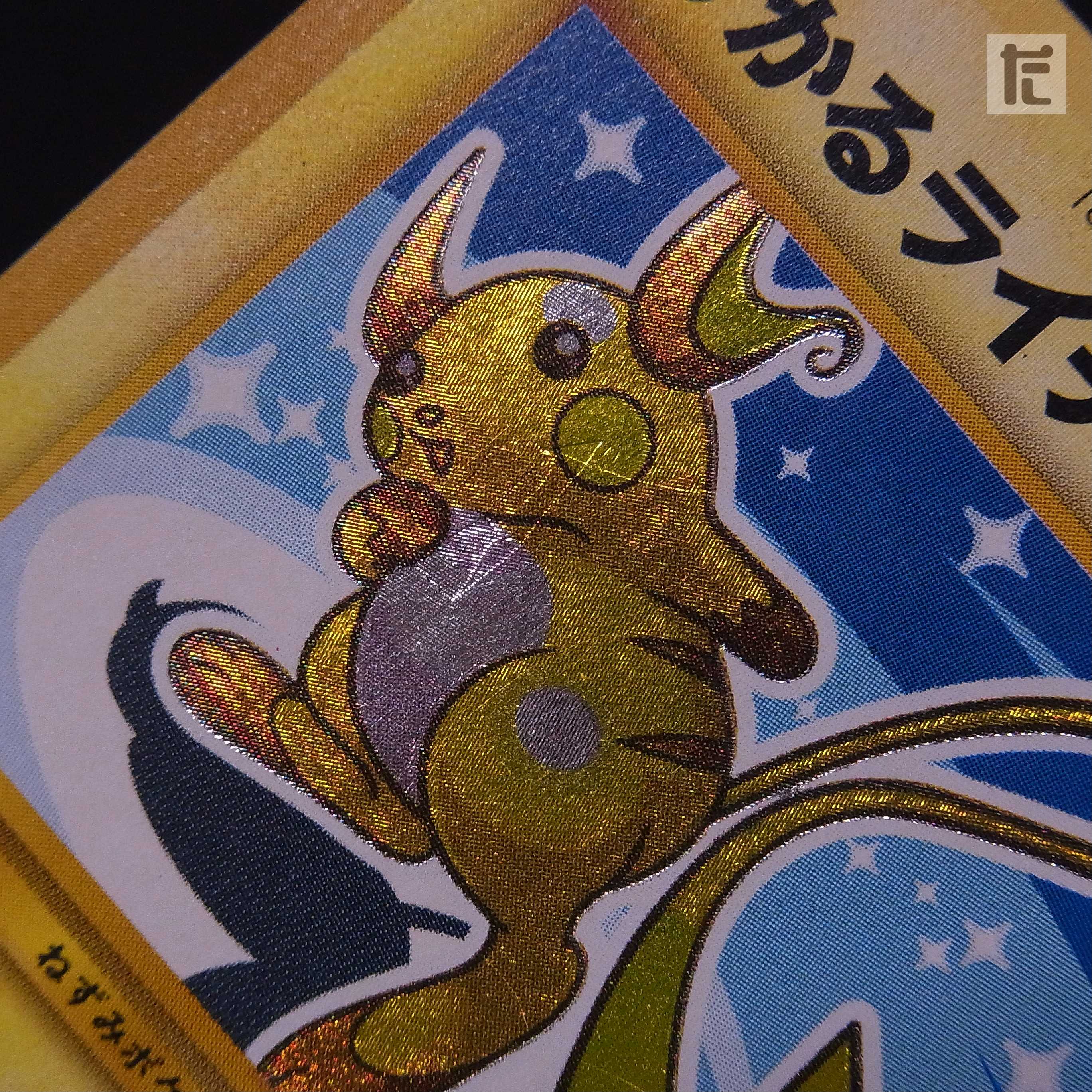 Hikaru Raichu LV.30 [Plaid] Old back/management:▼MP0030