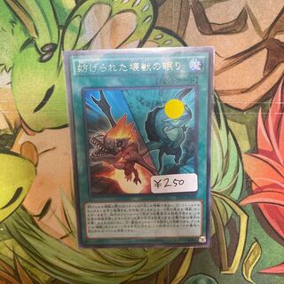 妨げられた壊獣の眠り レア　1枚特価品