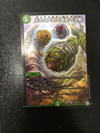 生命と大地と轟破の決断