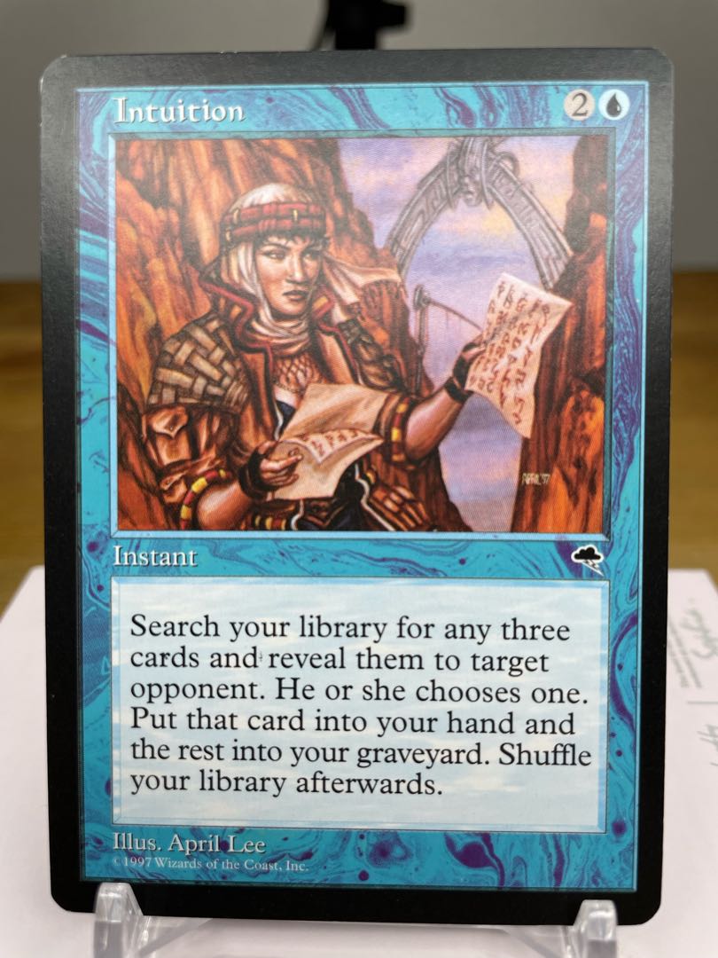 【MTG】直観【英語版】