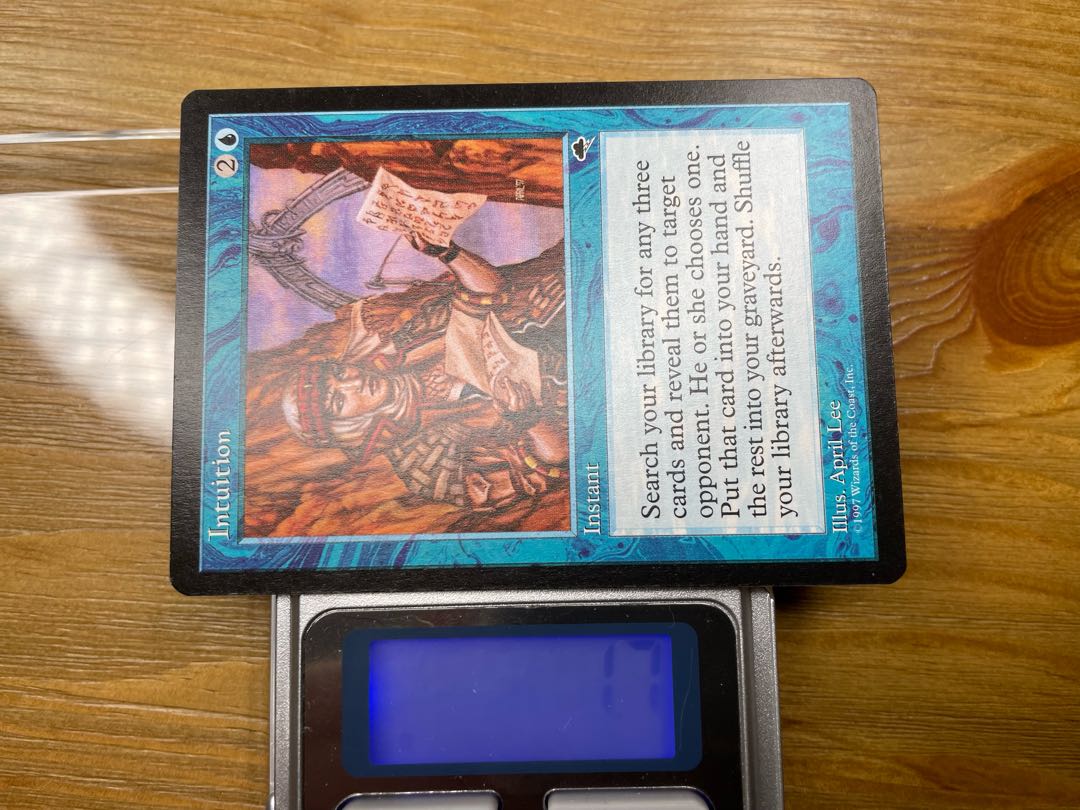 【MTG】直観【英語版】