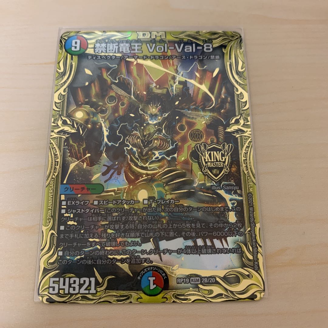 Forbidden Dragon King Vol-Val-8 (20th SP Rare Specs) b Sik