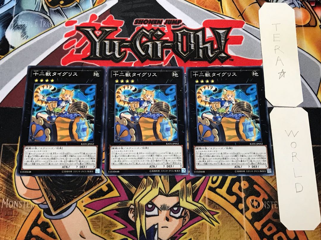 Zoodiac Tigermortar 1 Normal, set of 3 Tera.