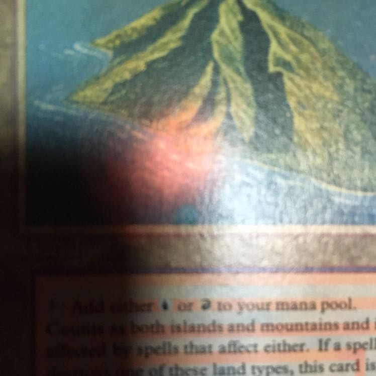 mtg volcanic island デュアルランド