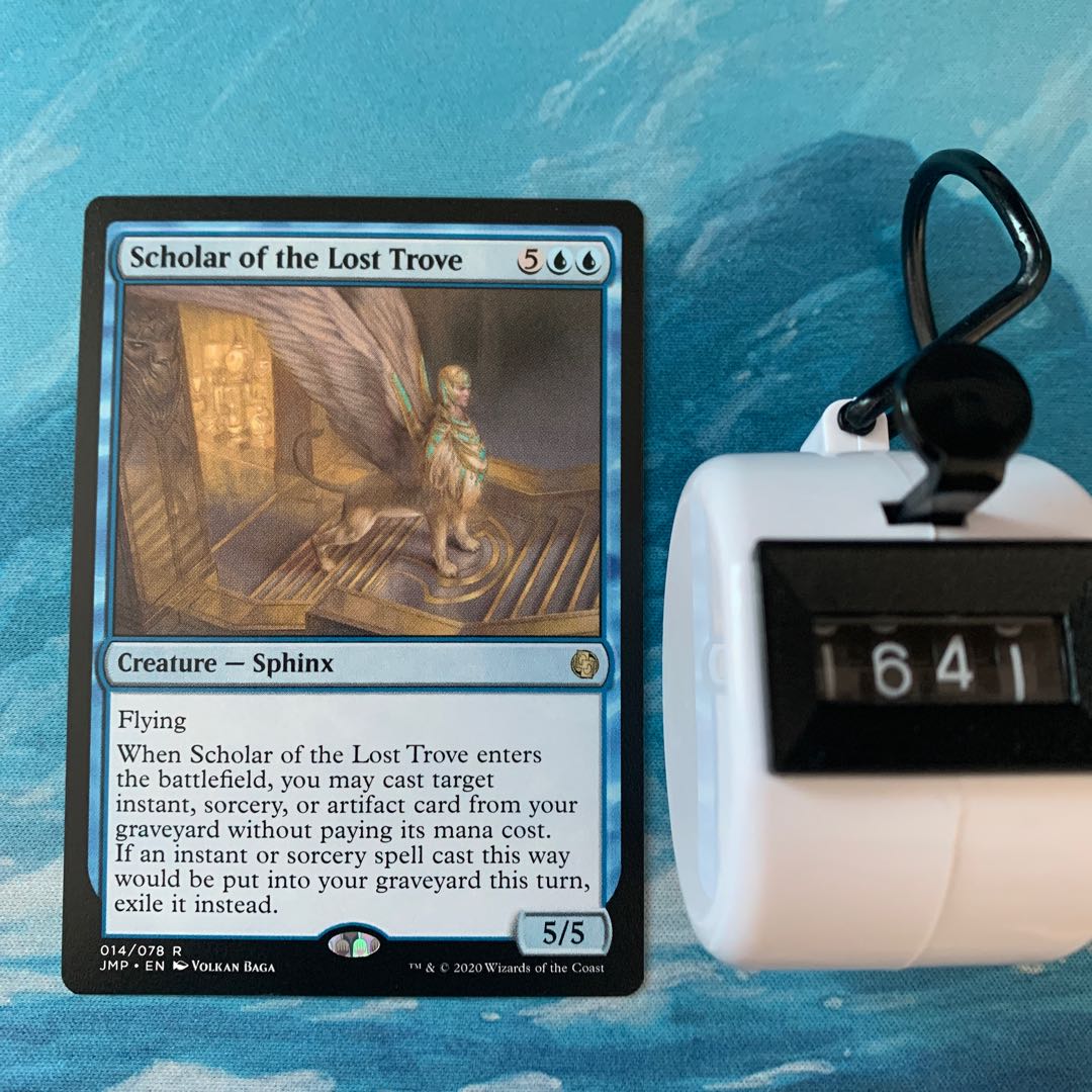 MTG 4-card Scholar of the Lost Trove