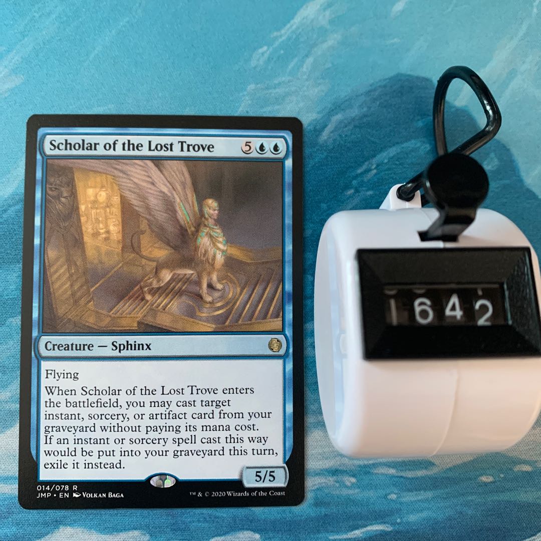 MTG 4-card Scholar of the Lost Trove