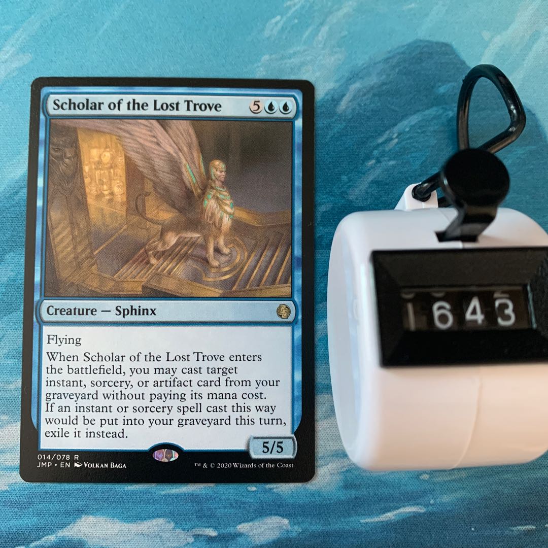 MTG 4-card Scholar of the Lost Trove