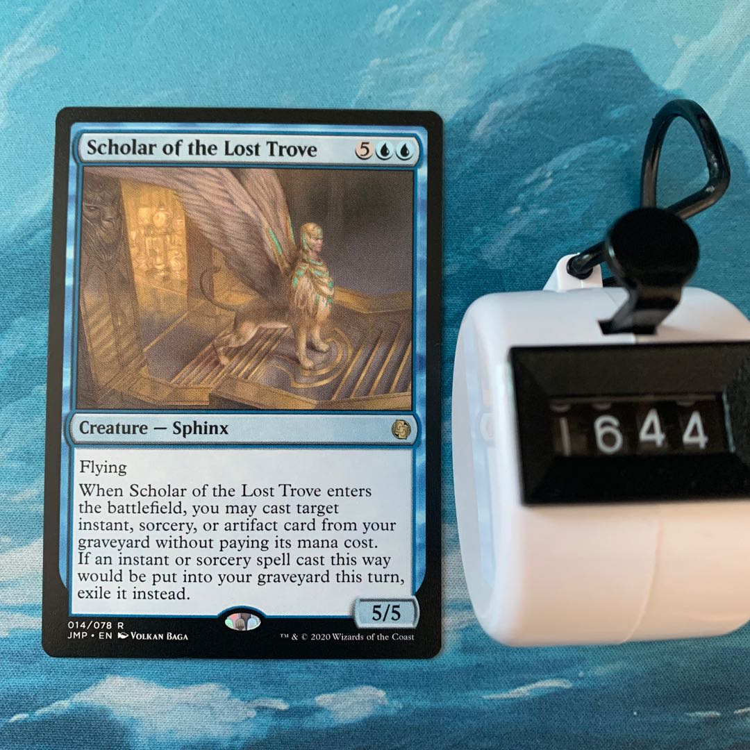 MTG 4-card Scholar of the Lost Trove