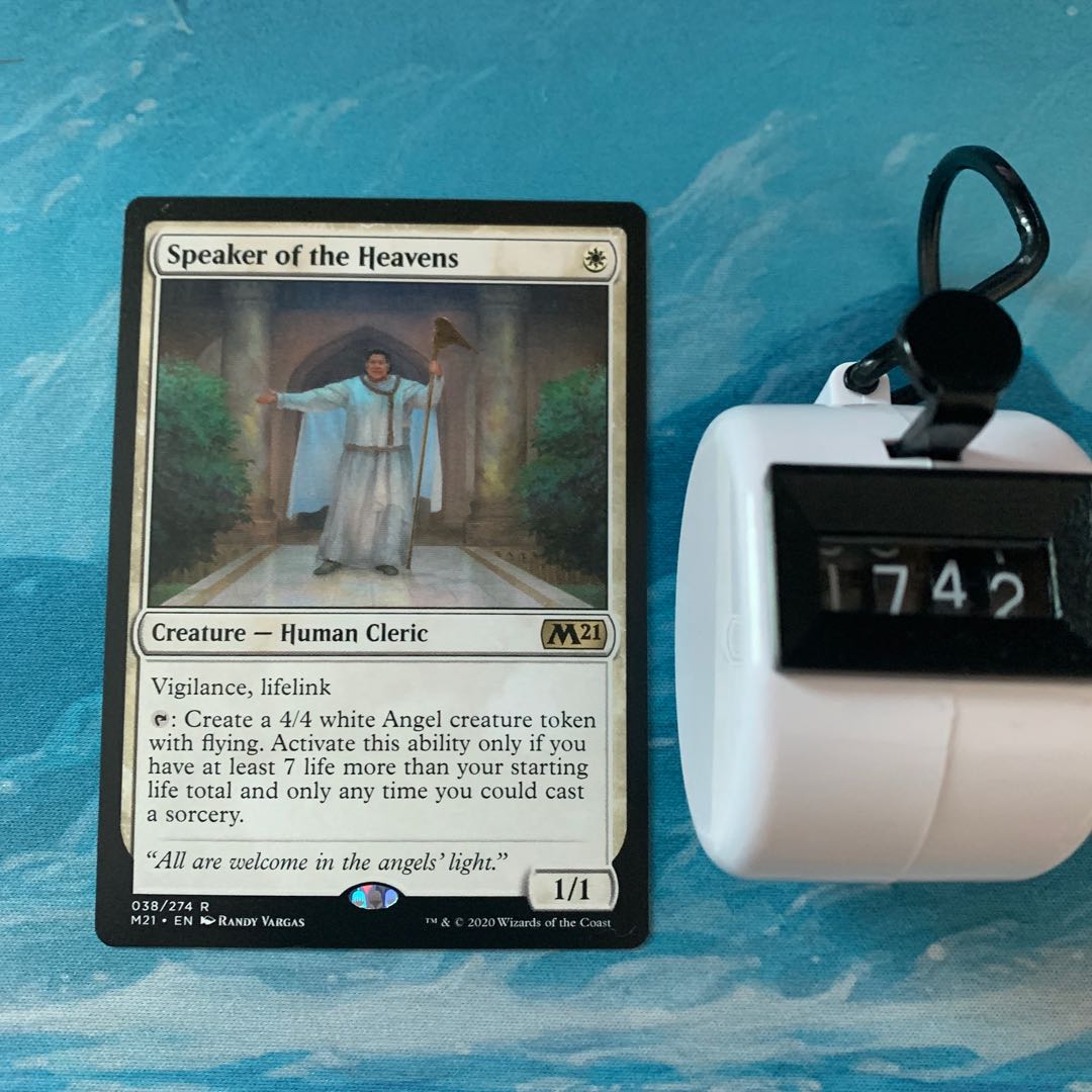 MTG 4-card Speaker of the Heavens