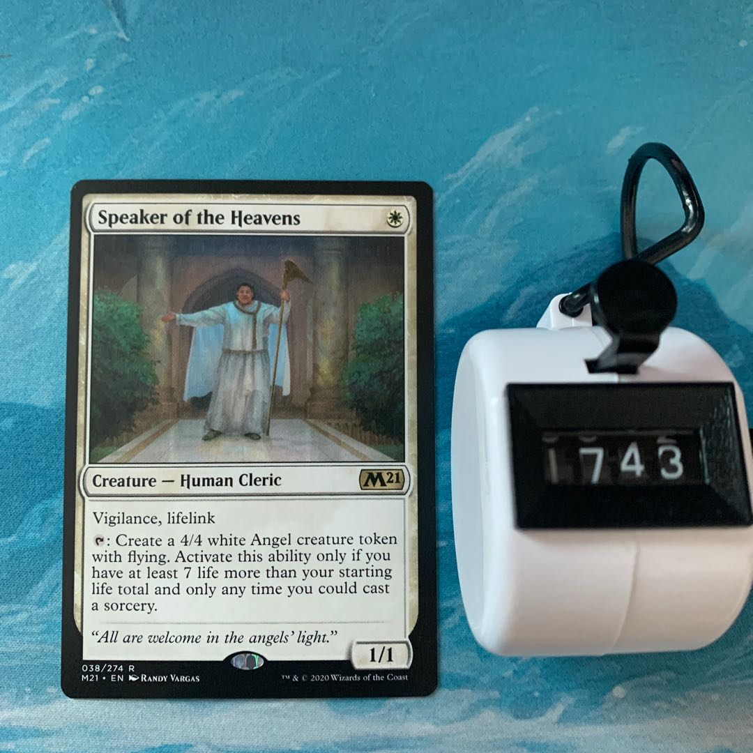 MTG 4-card Speaker of the Heavens