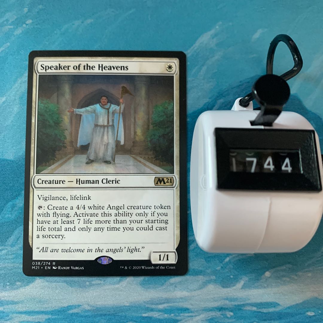 MTG 4-card Speaker of the Heavens