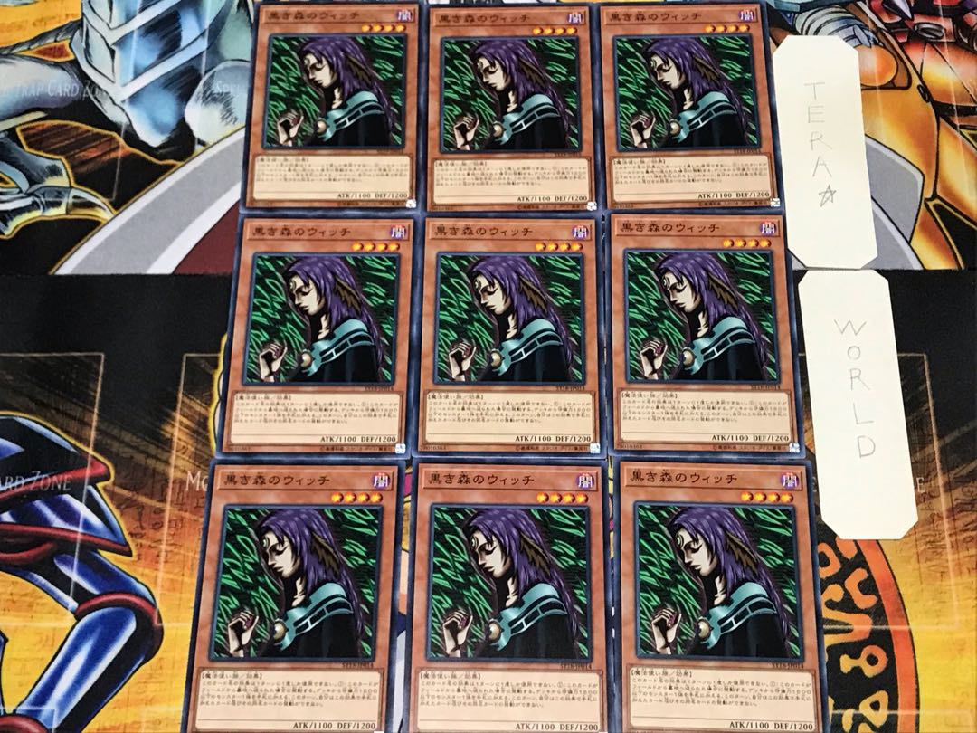 Black Forest Witch 1 Normal, set of 9 Tera.