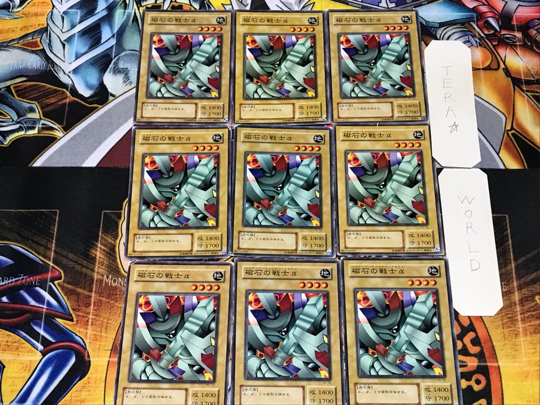 Alpha The Magnet Warrior 2nd period ver 1 normal 9 piece set Terra