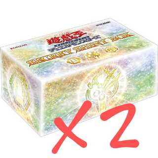 遊戯王 シークレットシャイニーボックス SECRET SHINY box 2箱