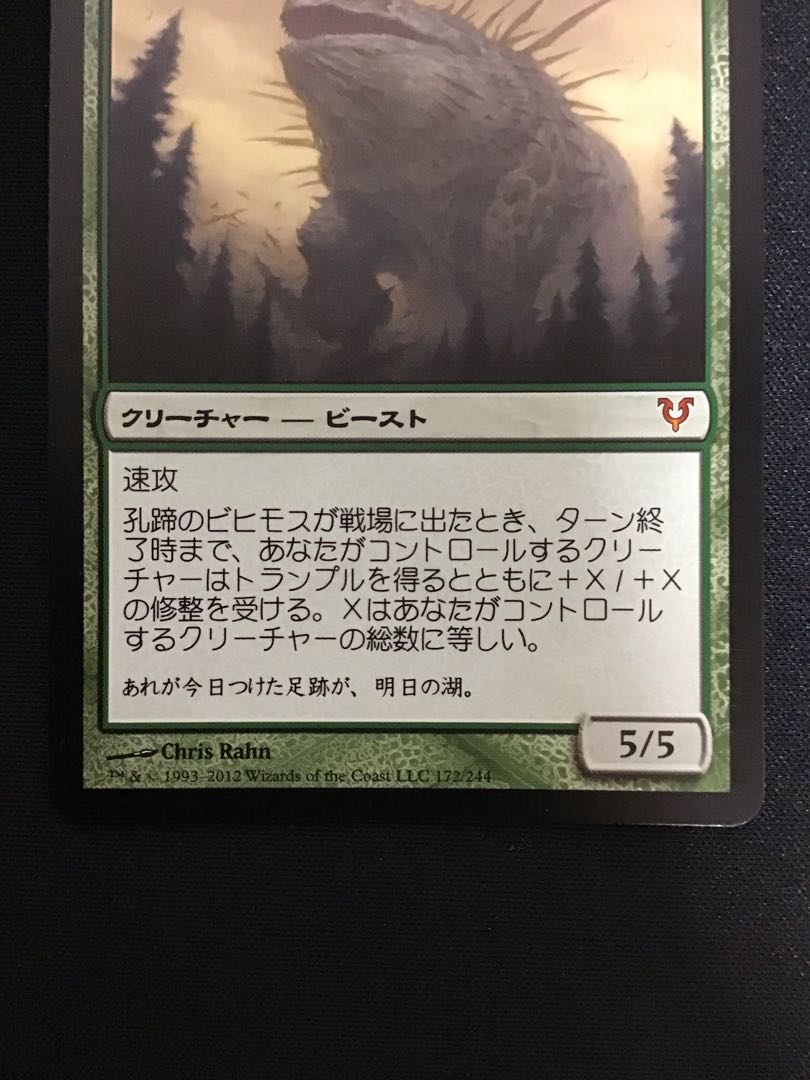 孔蹄のビヒモス