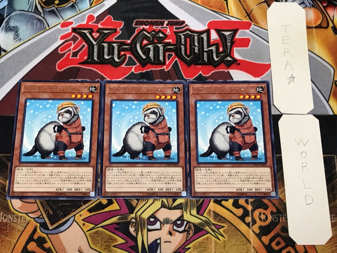 レスキューフェレット 3 レア 3枚セット てら