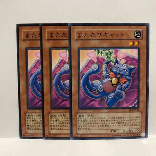 またたびキャット ノーマル　3枚　マホ子　。