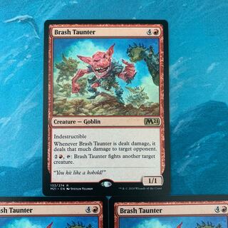 MTG 4枚 無作法な挑発者