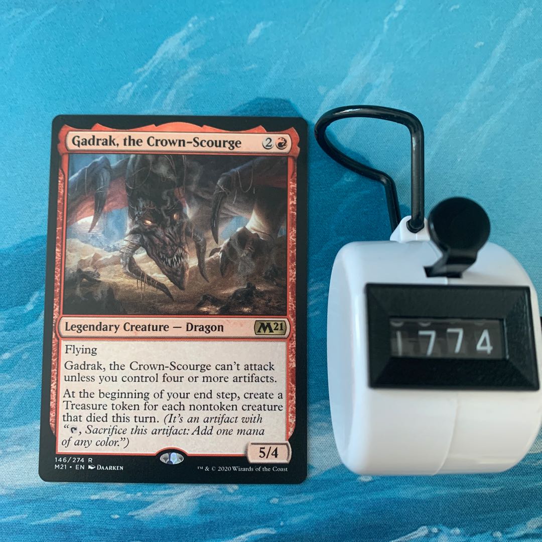 MTG 2枚 冠滅ぼしのガドラク