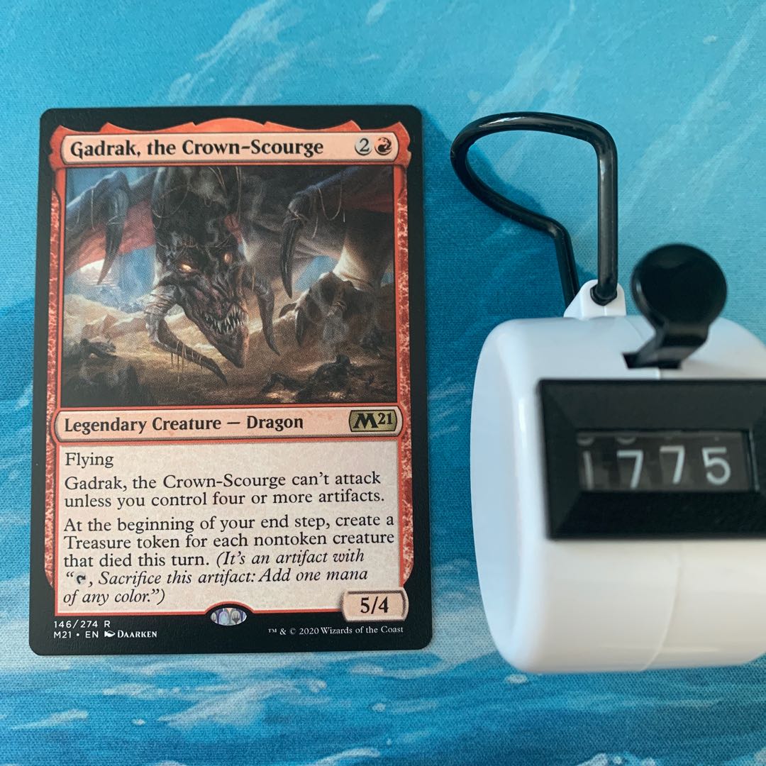 MTG 2枚 冠滅ぼしのガドラク